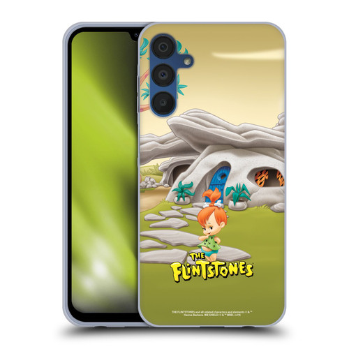 The Flintstones Characters Pebbles Flintstones Soft Gel Case for Samsung Galaxy A15