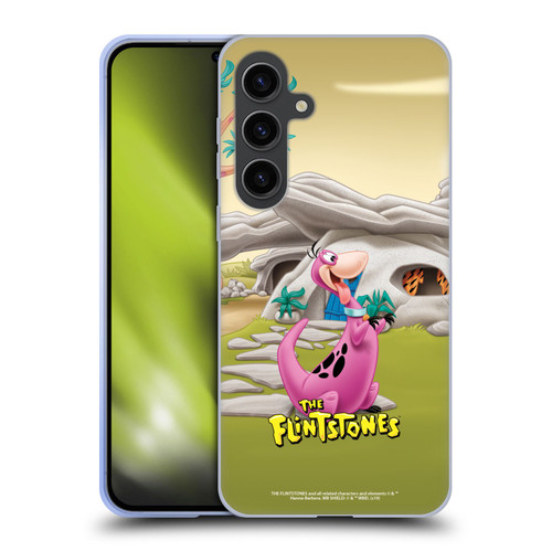 The Flintstones Characters Dino Soft Gel Case for Samsung Galaxy S24+ 5G