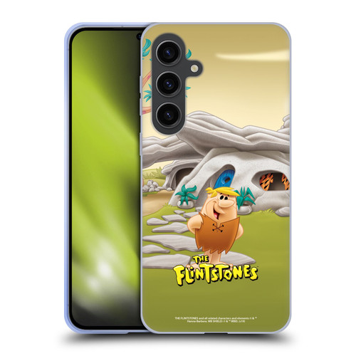 The Flintstones Characters Barney Rubble Soft Gel Case for Samsung Galaxy S24+ 5G