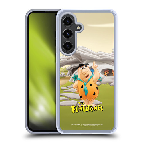 The Flintstones Characters Fred Flintstones Soft Gel Case for Samsung Galaxy S24+ 5G