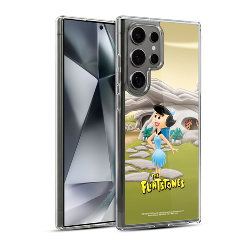The Flintstones Characters Betty Rubble Soft Gel Case for Samsung Galaxy S24 Ultra 5G & MagSafe