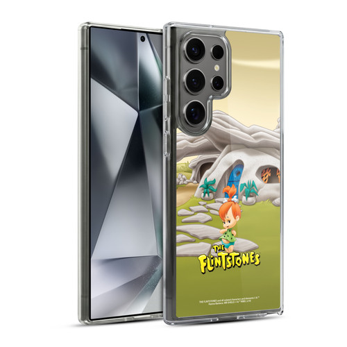 The Flintstones Characters Pebbles Flintstones Soft Gel Case for Samsung Galaxy S24 Ultra 5G & MagSafe