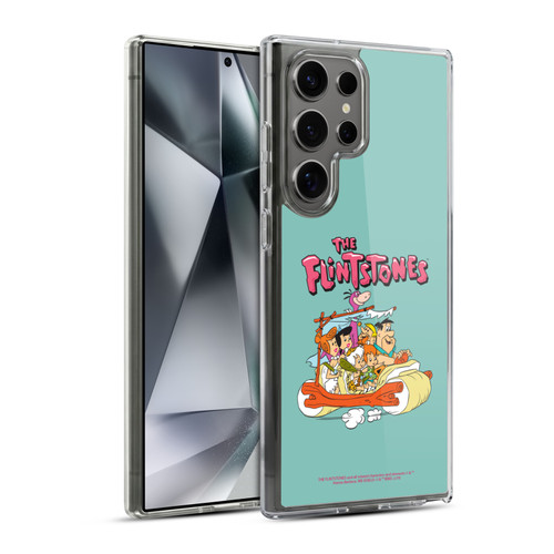 The Flintstones Graphics Family Soft Gel Case for Samsung Galaxy S24 Ultra 5G & MagSafe