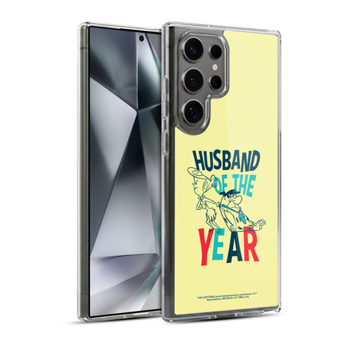 The Flintstones Graphics Husband Of The Year Soft Gel Case for Samsung Galaxy S24 Ultra 5G & MagSafe