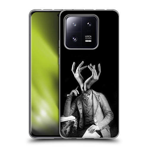 LouiJoverArt Black And White Sensitive Man Soft Gel Case for Xiaomi 13 Pro 5G