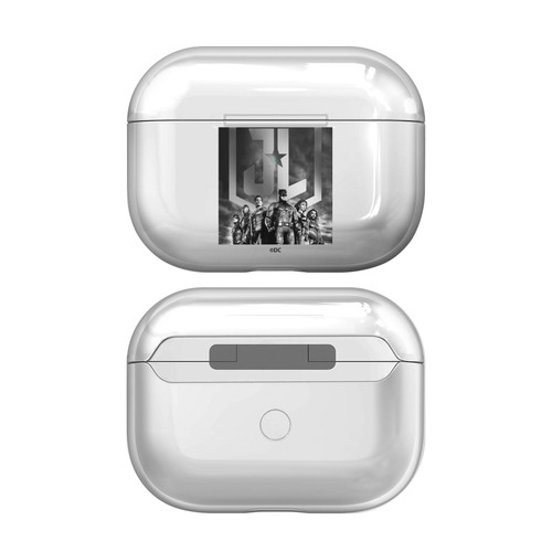 Zack Snyder's Justice League Snyder Cut Character Art Group Logo Clear Hard Crystal Cover Case for Apple AirPods Pro 2 Charging Case