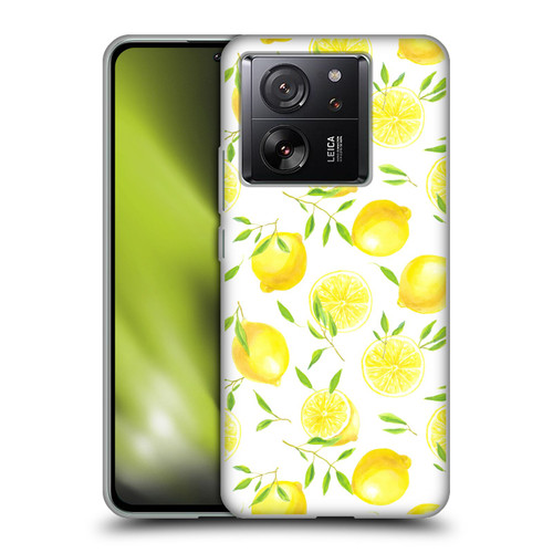 Katerina Kirilova Fruits & Foliage Patterns Lemons Soft Gel Case for Xiaomi 13T 5G / 13T Pro 5G