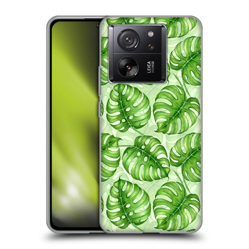Katerina Kirilova Fruits & Foliage Patterns Monstera Soft Gel Case for Xiaomi 13T 5G / 13T Pro 5G