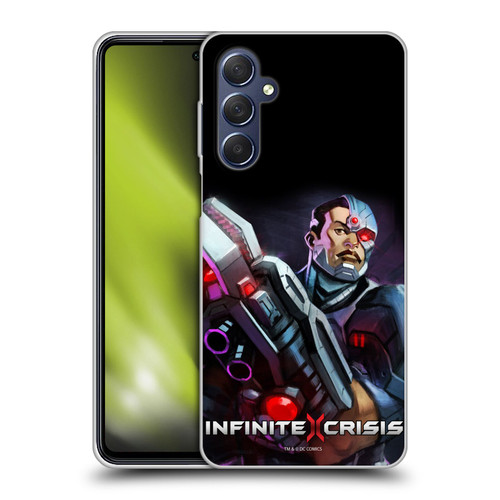 Infinite Crisis Characters Cyborg Soft Gel Case for Samsung Galaxy M54 5G
