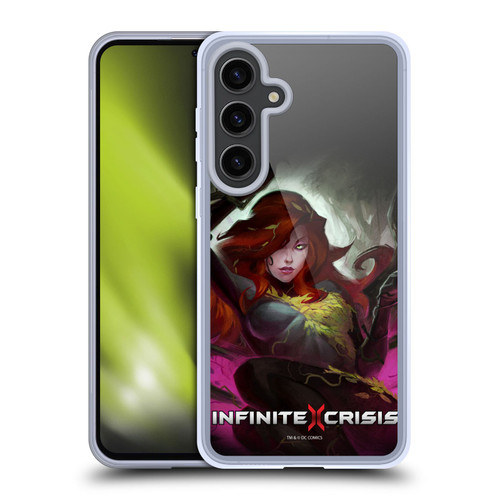 Infinite Crisis Characters Poison Ivy Soft Gel Case for Samsung Galaxy S24+ 5G