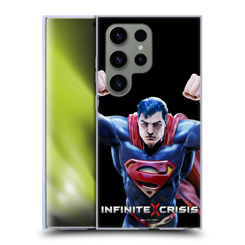 Infinite Crisis Characters Superman Soft Gel Case for Samsung Galaxy S24 Ultra 5G