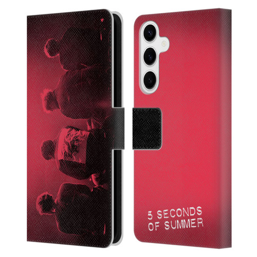 5 Seconds of Summer Posters Colour Washed Leather Book Wallet Case Cover For Samsung Galaxy S24+ 5G