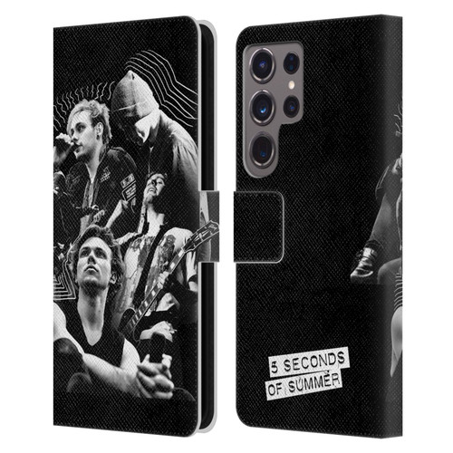 5 Seconds of Summer Posters Punkzine 2 Leather Book Wallet Case Cover For Samsung Galaxy S24 Ultra 5G