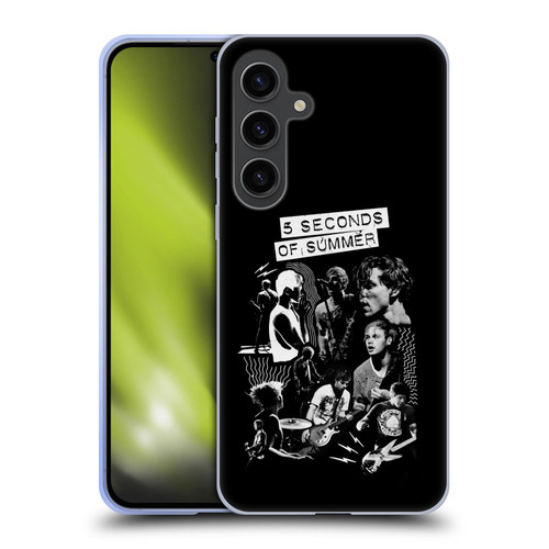 5 Seconds of Summer Posters Punkzine Soft Gel Case for Samsung Galaxy S24+ 5G
