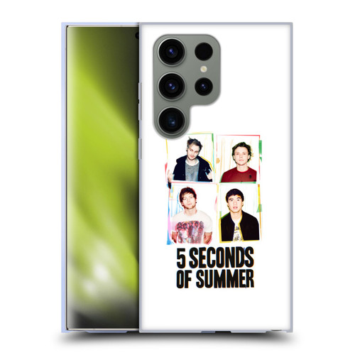 5 Seconds of Summer Posters Polaroid Soft Gel Case for Samsung Galaxy S24 Ultra 5G