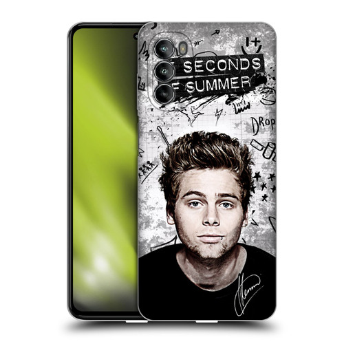 5 Seconds of Summer Solos Vandal Luke Soft Gel Case for Motorola Moto G82 5G