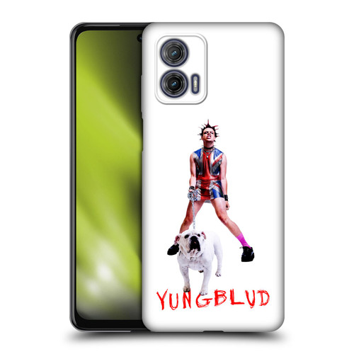 Yungblud Graphics Strawberry Lipstick Soft Gel Case for Motorola Moto G73 5G