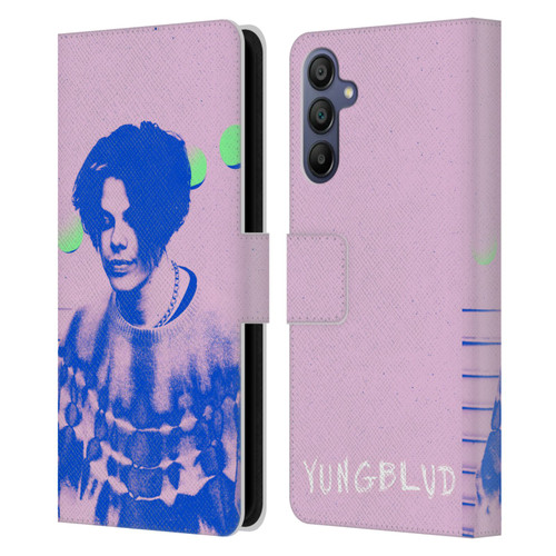 Yungblud Graphics Photo Leather Book Wallet Case Cover For Samsung Galaxy A15