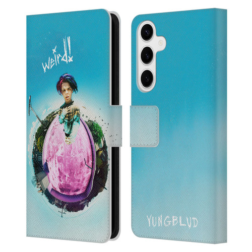 Yungblud Graphics Weird! 2 Leather Book Wallet Case Cover For Samsung Galaxy S24+ 5G
