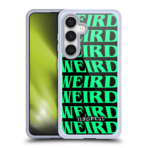 Yungblud Graphics Weird! Text Soft Gel Case for Samsung Galaxy S24 5G