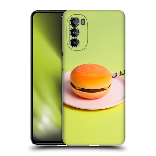Pepino De Mar Foods Burger Soft Gel Case for Motorola Moto G82 5G
