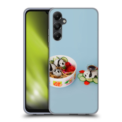 Pepino De Mar Foods Panda Rice Ball Soft Gel Case for Samsung Galaxy A05s