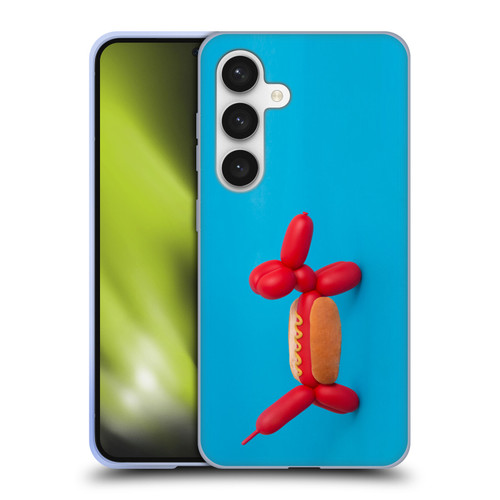 Pepino De Mar Foods Hotdog Soft Gel Case for Samsung Galaxy S24 5G