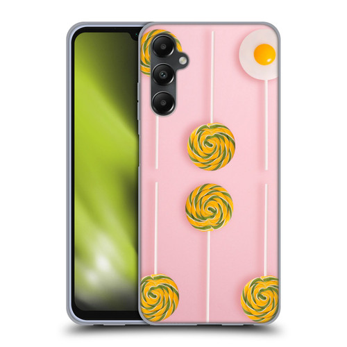Pepino De Mar Patterns 2 Lollipop Soft Gel Case for Samsung Galaxy A05s