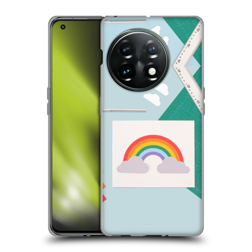 Pepino De Mar Rainbow Art Soft Gel Case for OnePlus 11 5G