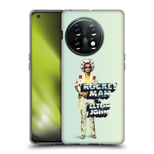 Elton John Artwork Rocket Man Single Soft Gel Case for OnePlus 11 5G