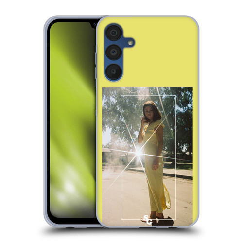 Selena Gomez Fetish Nightgown Yellow Soft Gel Case for Samsung Galaxy A15