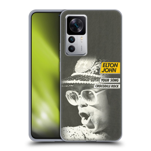 Elton John Artwork Your Song Single Soft Gel Case for Xiaomi 12T 5G / 12T Pro 5G / Redmi K50 Ultra 5G
