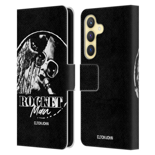 Elton John Rocketman Key Art 4 Leather Book Wallet Case Cover For Samsung Galaxy S24 5G