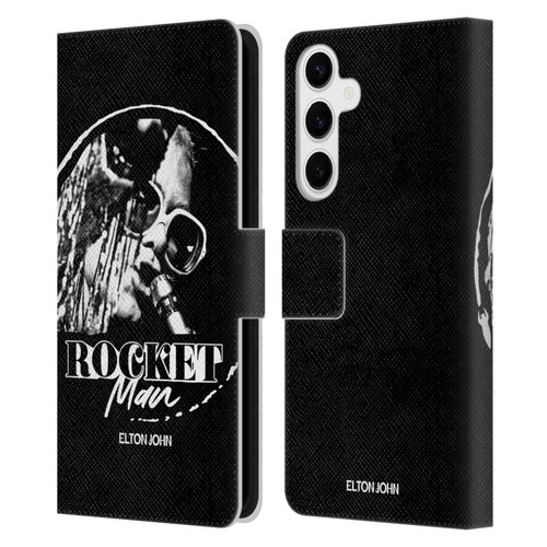Elton John Rocketman Key Art 4 Leather Book Wallet Case Cover For Samsung Galaxy S24+ 5G