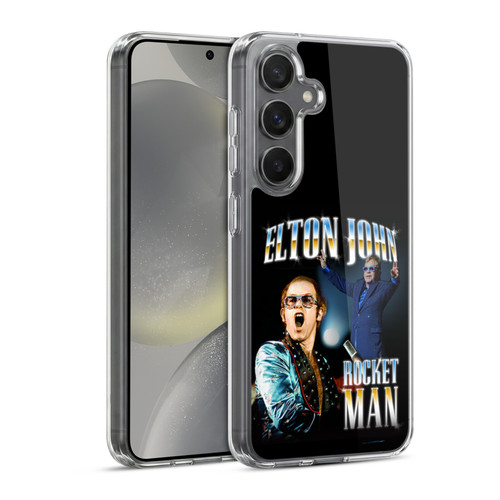 Elton John Rocketman Key Art Soft Gel Case for Samsung Galaxy S24 5G & MagSafe