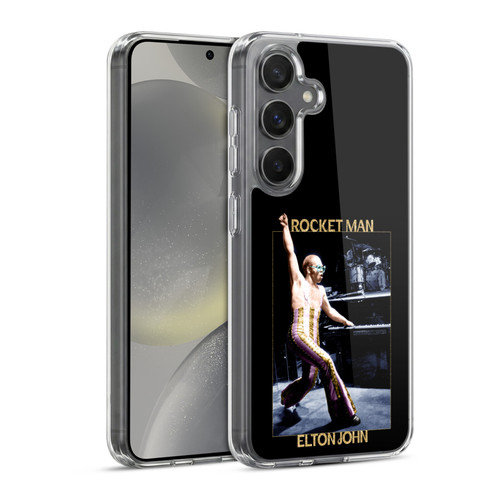 Elton John Rocketman Key Art 3 Soft Gel Case for Samsung Galaxy S24 5G & MagSafe