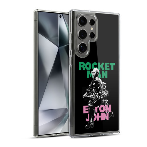 Elton John Rocketman Key Art 5 Soft Gel Case for Samsung Galaxy S24 Ultra 5G & MagSafe