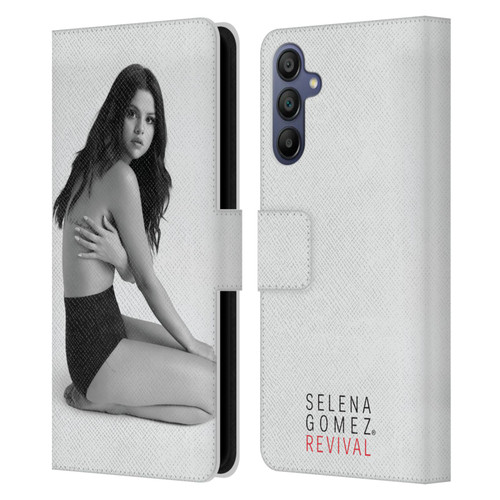 Selena Gomez Revival Side Cover Art Leather Book Wallet Case Cover For Samsung Galaxy A15