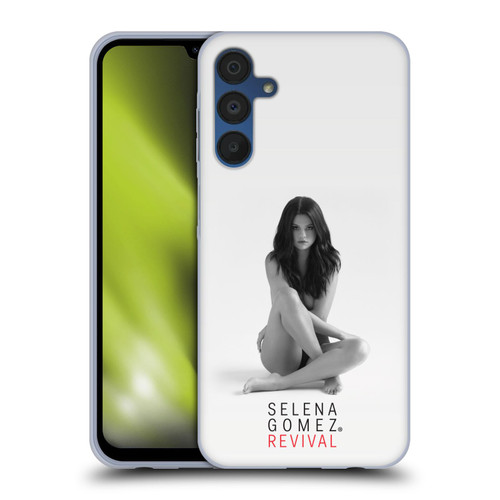 Selena Gomez Revival Front Cover Art Soft Gel Case for Samsung Galaxy A15