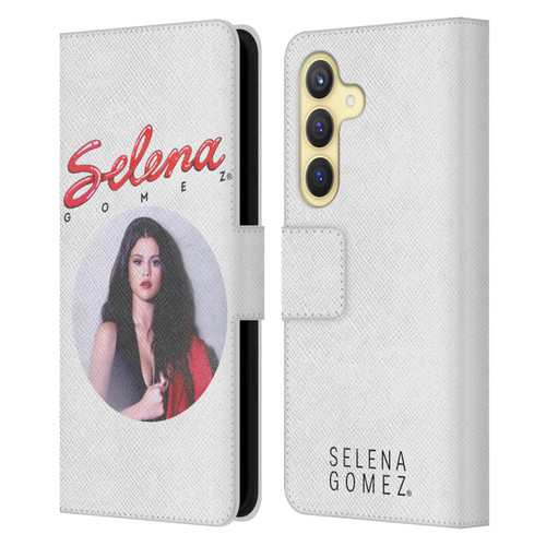 Selena Gomez Revival Kill Em with Kindness Leather Book Wallet Case Cover For Samsung Galaxy S24 5G