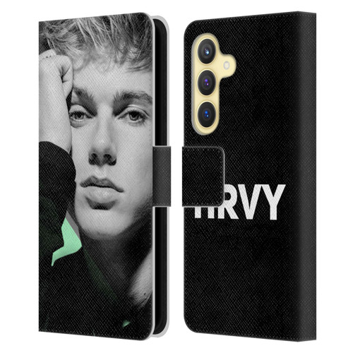 HRVY Graphics Calendar 7 Leather Book Wallet Case Cover For Samsung Galaxy S24 5G