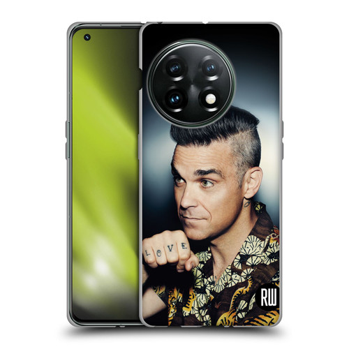 Robbie Williams Calendar Love Tattoo Soft Gel Case for OnePlus 11 5G