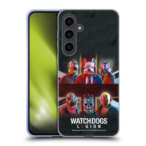 Watch Dogs Legion Artworks Flag Soft Gel Case for Samsung Galaxy S24+ 5G