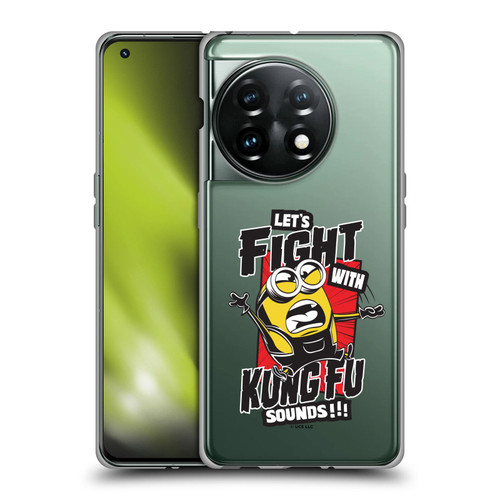 Minions Rise of Gru(2021) Asian Comic Art Kung Fu Soft Gel Case for OnePlus 11 5G