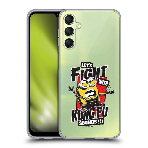 Minions Rise of Gru(2021) Asian Comic Art Kung Fu Soft Gel Case for Samsung Galaxy A24 4G / M34 5G