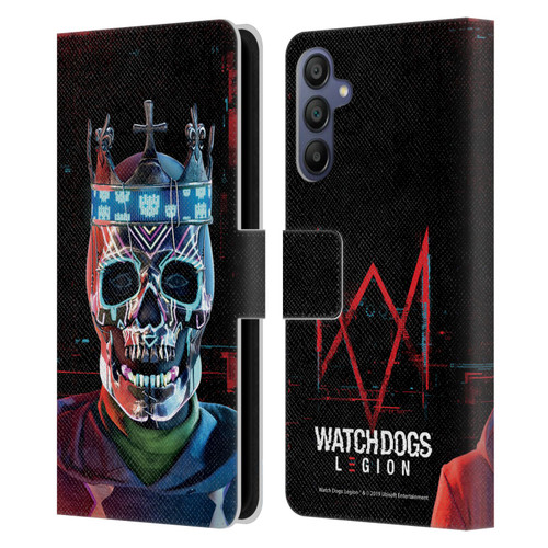 Watch Dogs Legion Key Art Ded Sec Leather Book Wallet Case Cover For Samsung Galaxy A15