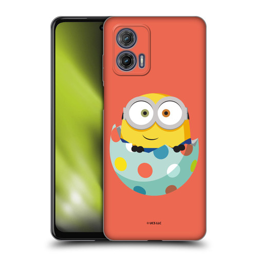 Minions Rise of Gru(2021) Easter 2021 Bob Egg Soft Gel Case for Motorola Moto G73 5G