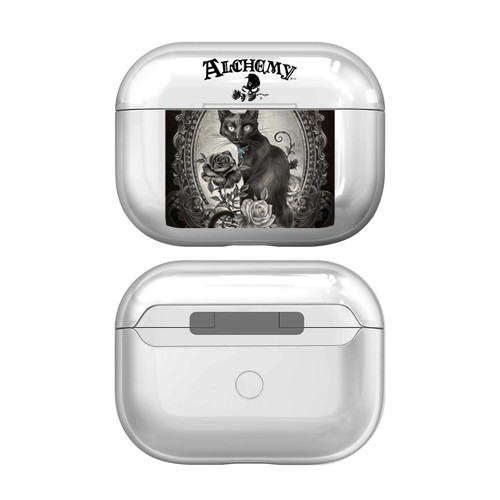 Alchemy Gothic Gothic Paracelsus Cat Clear Hard Crystal Cover Case for Apple AirPods Pro 2 Charging Case