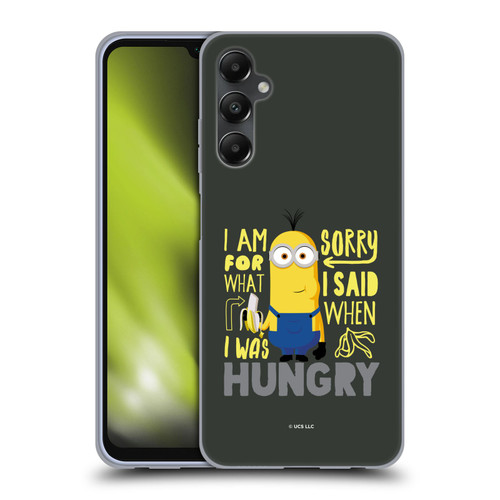 Minions Rise of Gru(2021) Humor Hungry Soft Gel Case for Samsung Galaxy A05s
