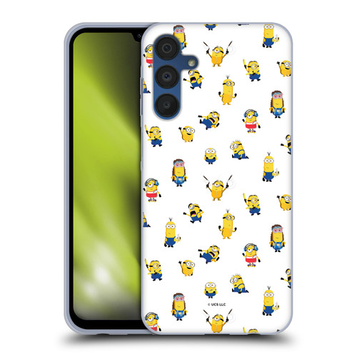 Minions Rise of Gru(2021) Humor Costume Pattern Soft Gel Case for Samsung Galaxy A15